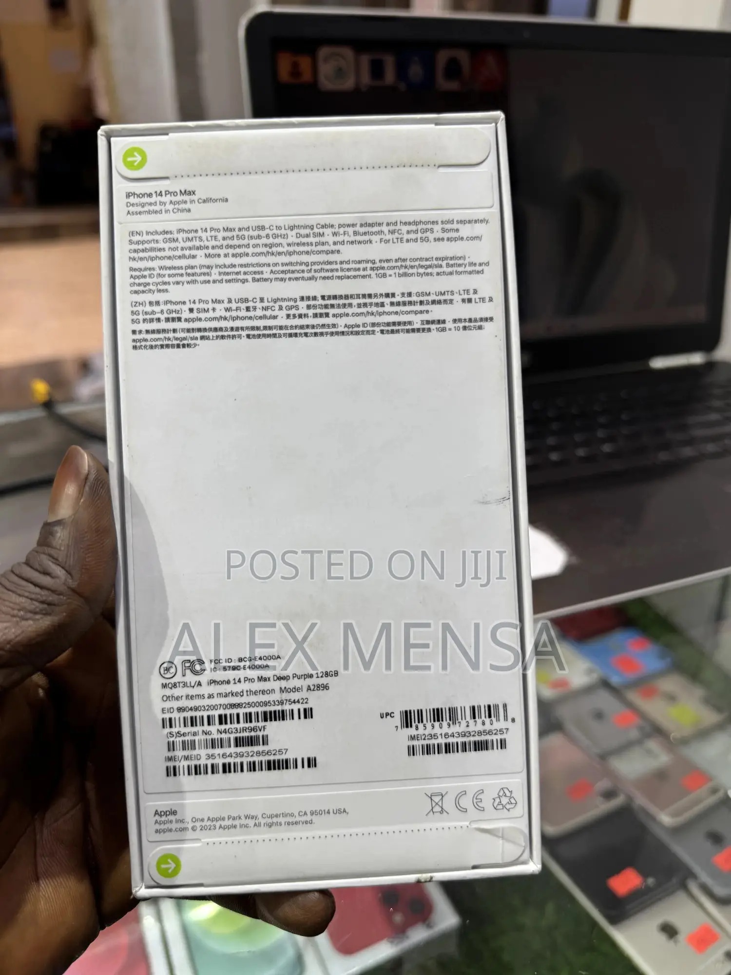 Apple iPhone 14 Pro Max 128 GB Purple