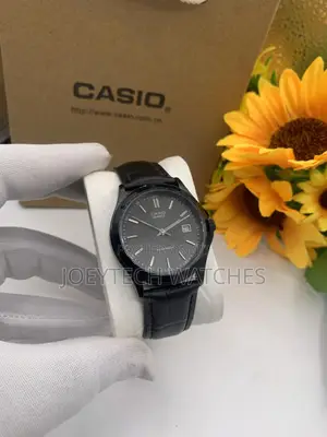 Unisex Casio Leather Watch