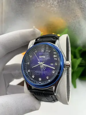 Men Rolex Leather Watches
