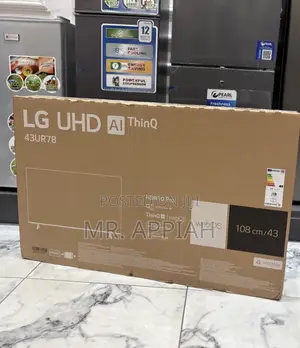 Fresh in Box Lg Uhd Smart Screen Television(43ur7800)43 Inch.