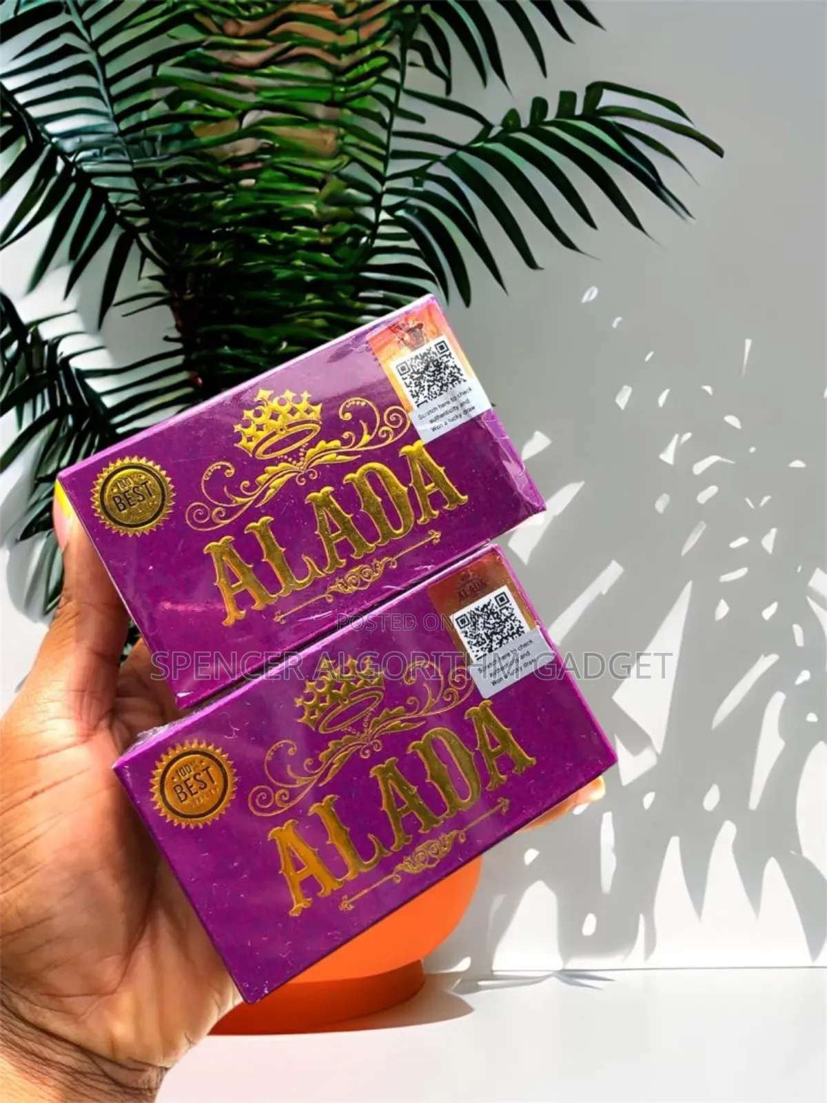 Alada Instant Whitening Soap