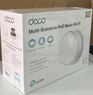 Tp-Link Deco X50-Poe Ax3000 Whole Home Mesh Wi-Fi 6 System (3-Pack)