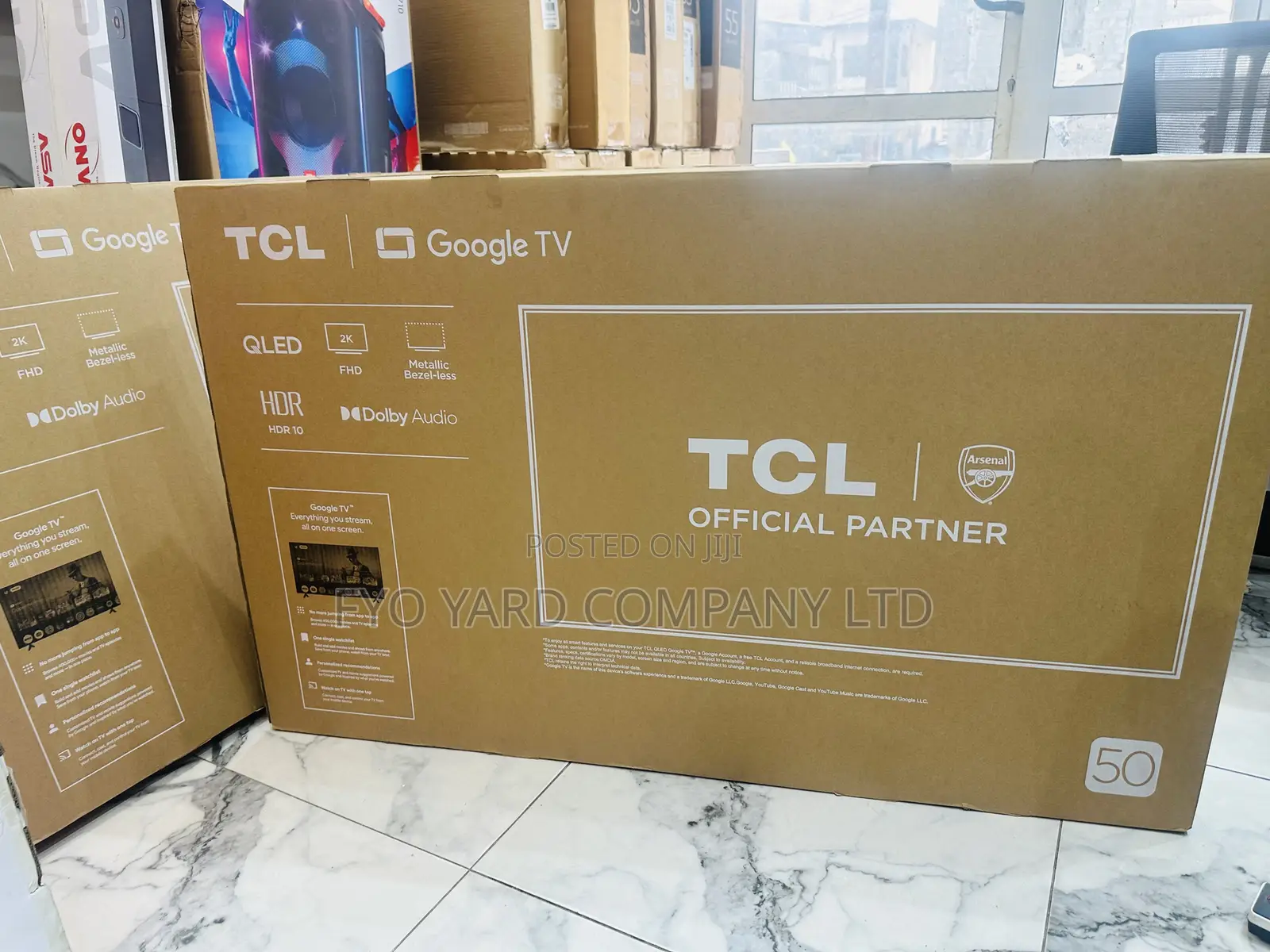 Latest Model TCL 50inch Qled Smart Andriod Digital Led Tv S5k