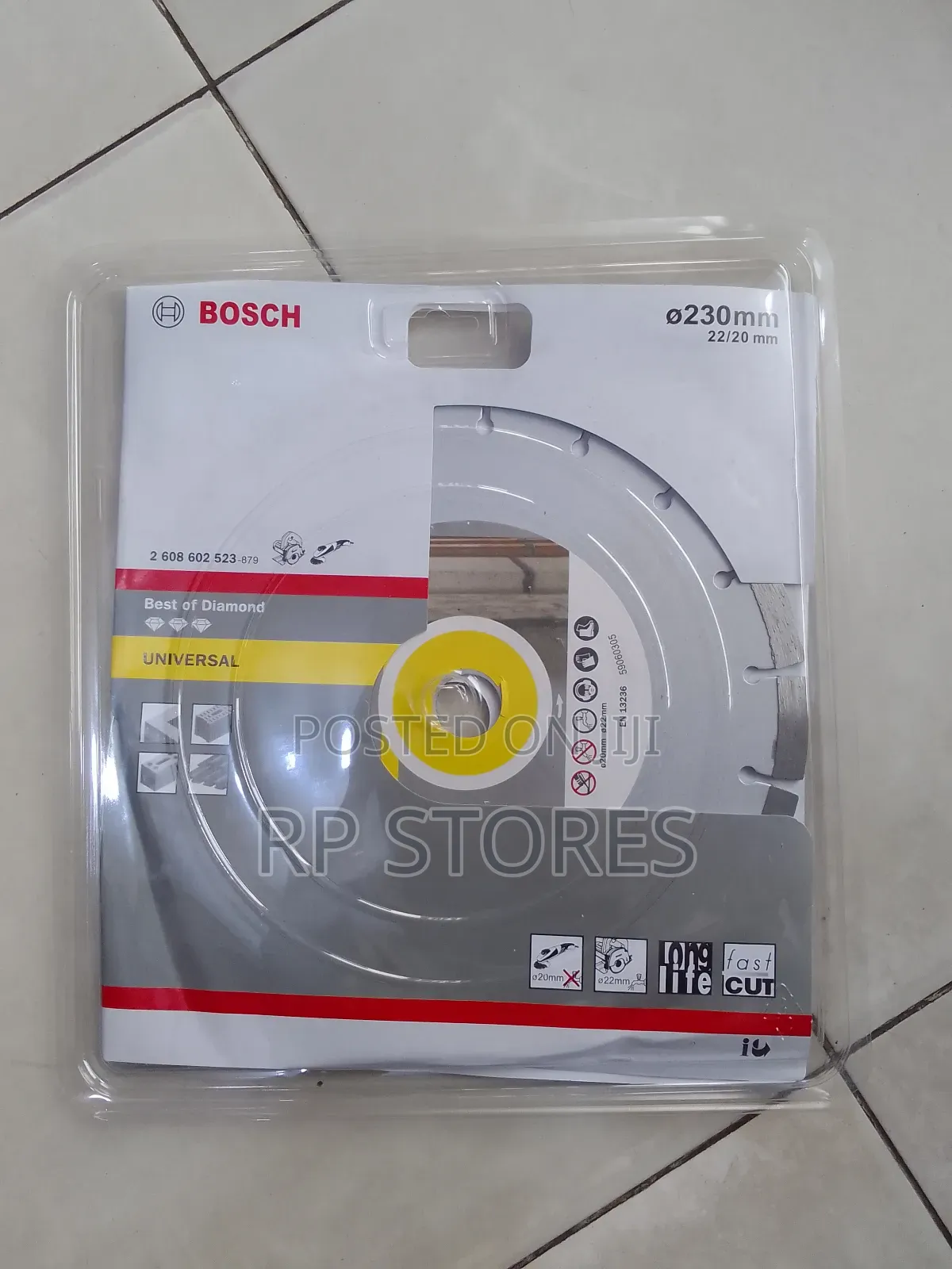 Bosch 9" Cutting Discs