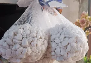 White Stones for Aquarium Decor