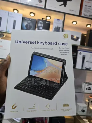 Universal Tablet Keyboard With Case 10 Inches