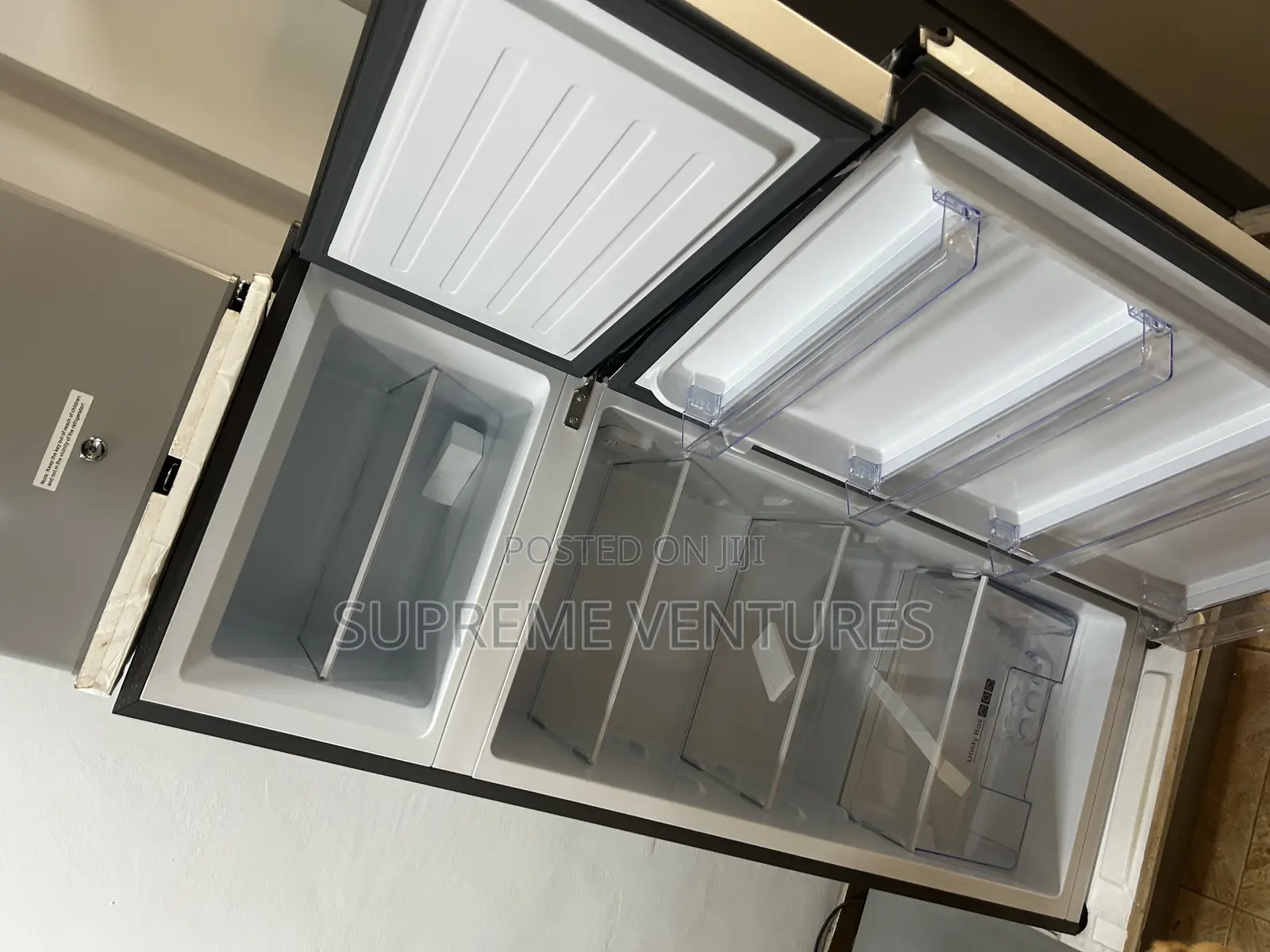 Sigma STDF-220 Double Door Top Freezer Refrigerator – 207l