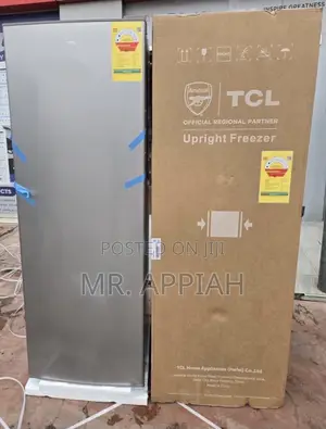 Extremely Cooling TCL F208sds 1 Door 168l Upright Standing Freezer