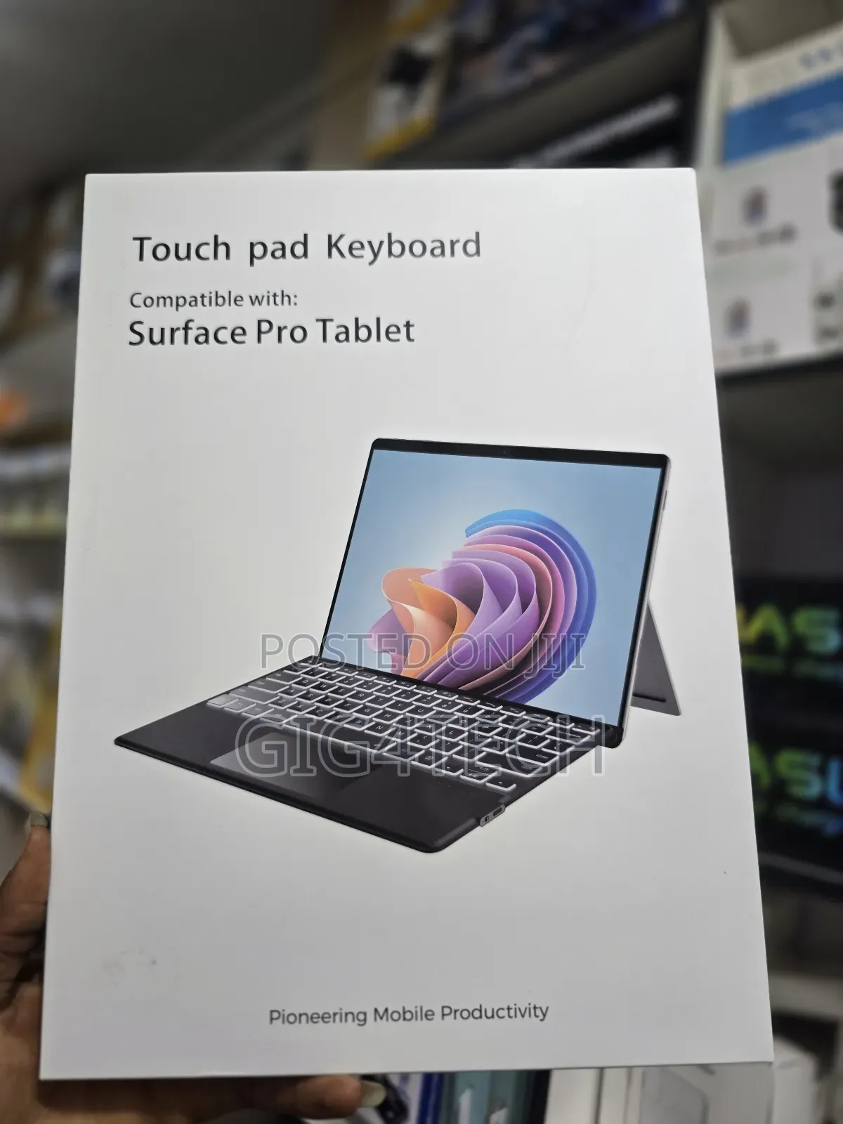 Surface Pro Wireless Keyboard 8/X/9/10/11 With Backlit