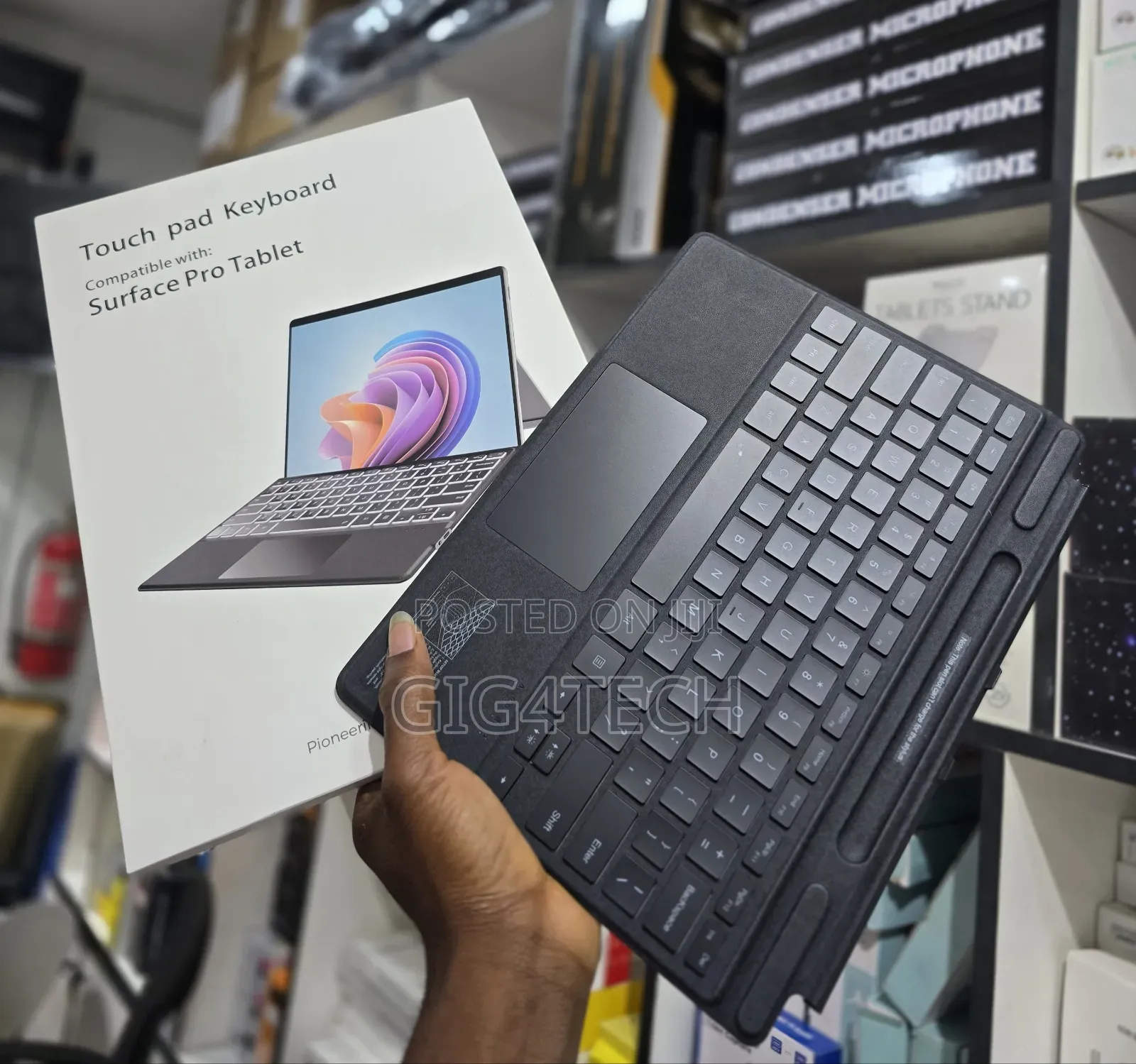 Surface Pro Wireless Keyboard 8/X/9/10/11 With Backlit