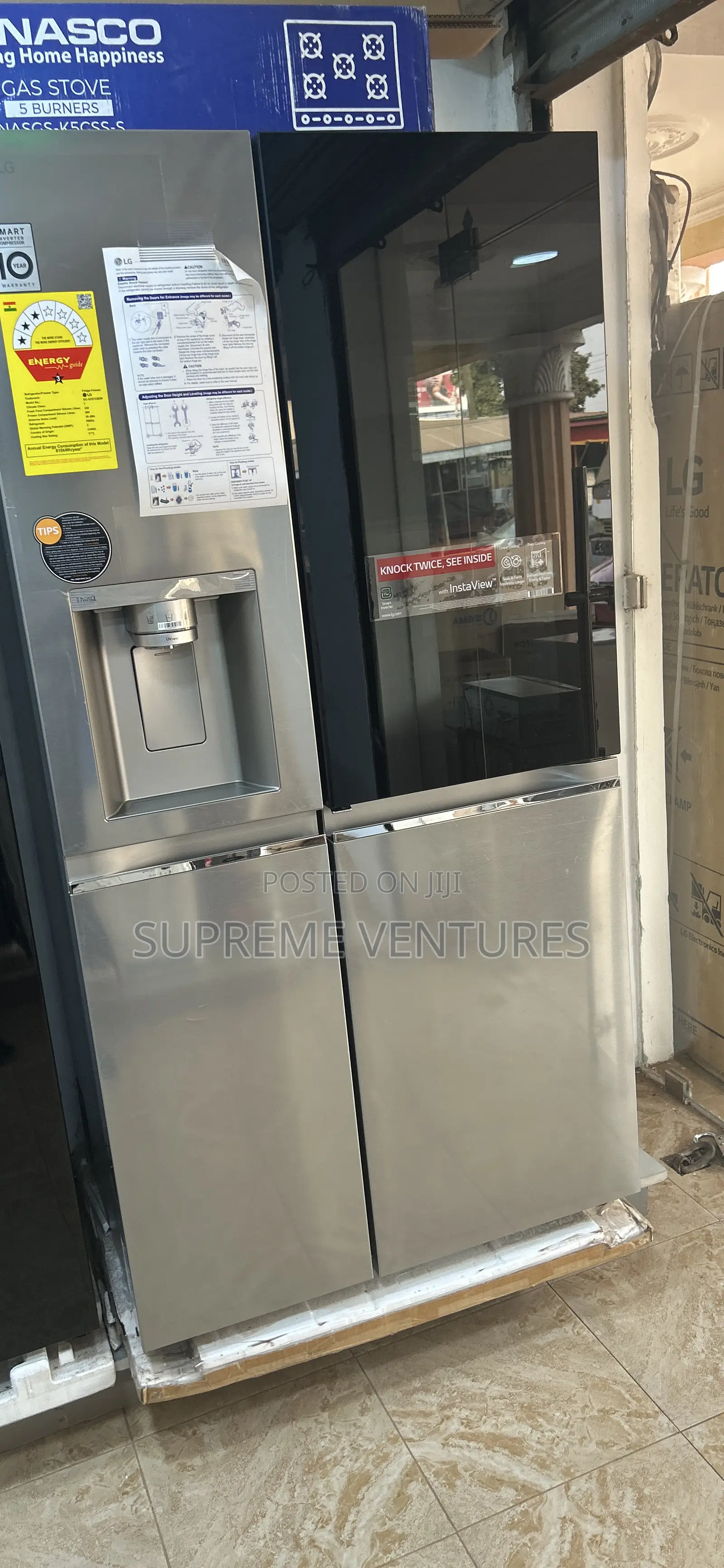 Lg Side by Side Refrigerator Inverter Compressor | Instaview