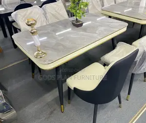 4 Seater Marble Dining Table