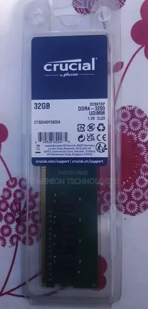 Crucial Ddr4 32gb