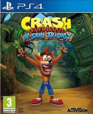 Crash Bandicoot N’Sane Trilogy Ps4 Game Disk