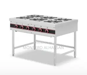 Commercial Gas Cooker 6 Burner