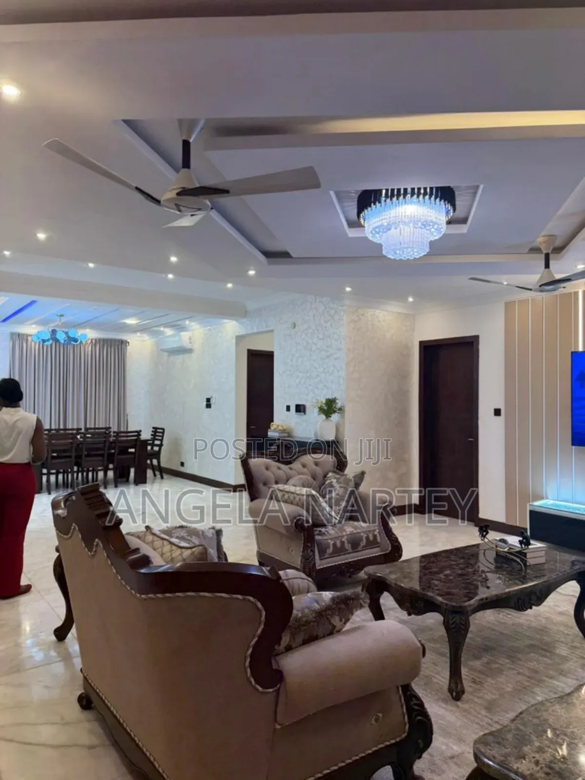 Furnished 4bdrm House in Sakumono Estates for sale