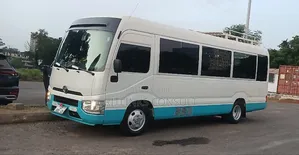 30 Seater Toyota Coaster Bus Available for Rentals Book Now!