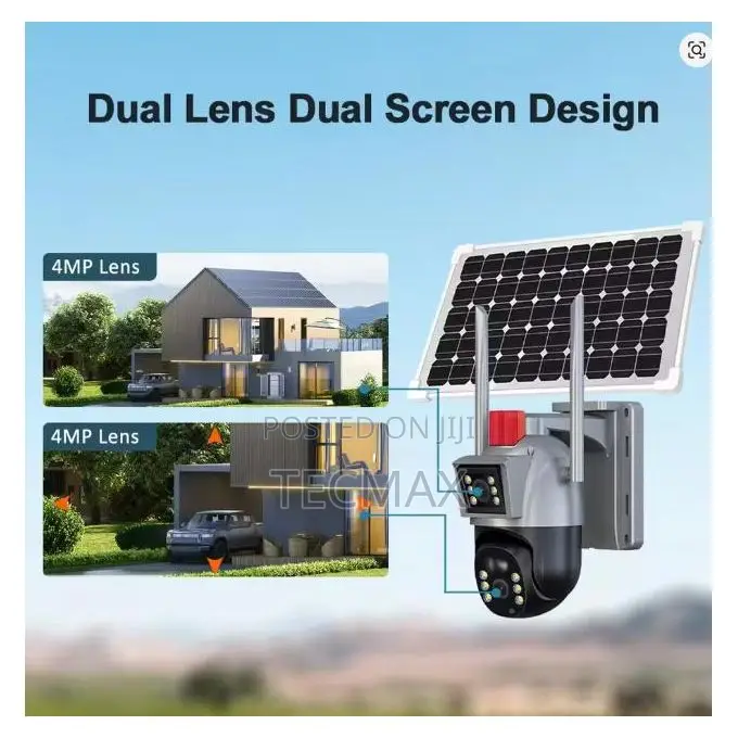 2 Lens 4g Solar Camera