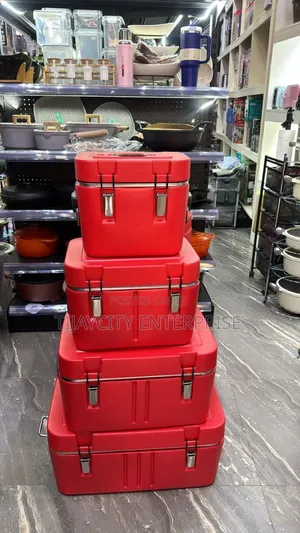 Insulated Stainless Steel Food Coolers.