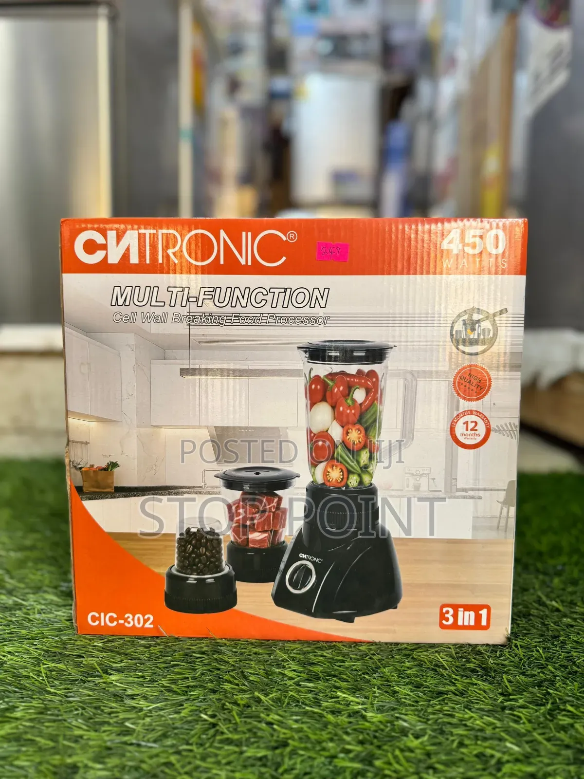Cntronic 3 in 1 Multi-Functional Blender