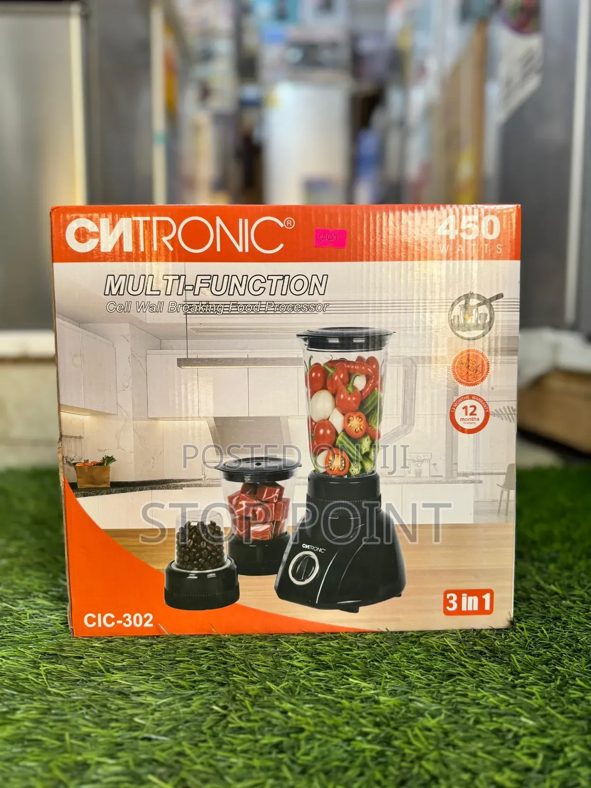 Cntronic 3 in 1 Multi-Functional Blender