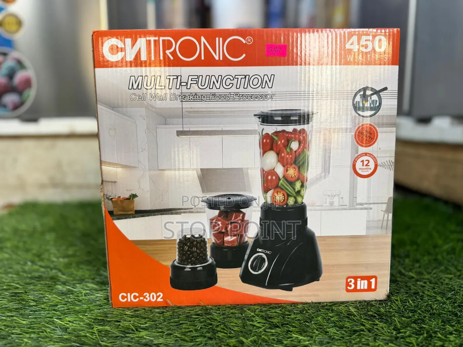Cntronic 3 in 1 Multi-Functional Blender