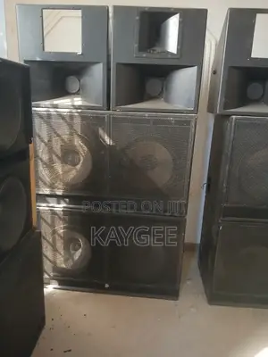 Speakers, Mid, and Tweeters Set (2 Speakers, 1 Mid, and 2 Tweeters)