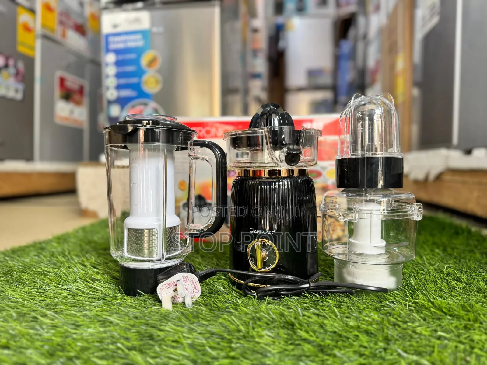 Cntronic 4 in 1 Multi Functional Blender With Orange Juicer