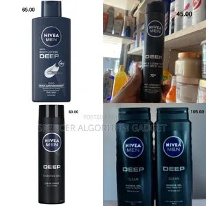 Nivea Men Deep Set( Lotion, Shower Gel, Shaving Foam, Deodorant)