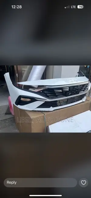 Hyundai Elantra 2024,2025, Front Bumper Complete