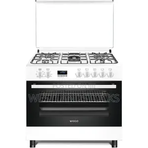 Wiggo Wo-E969r(Wx) Series 9 Is a 90 Cm Freestanding Gas Cooker Oven