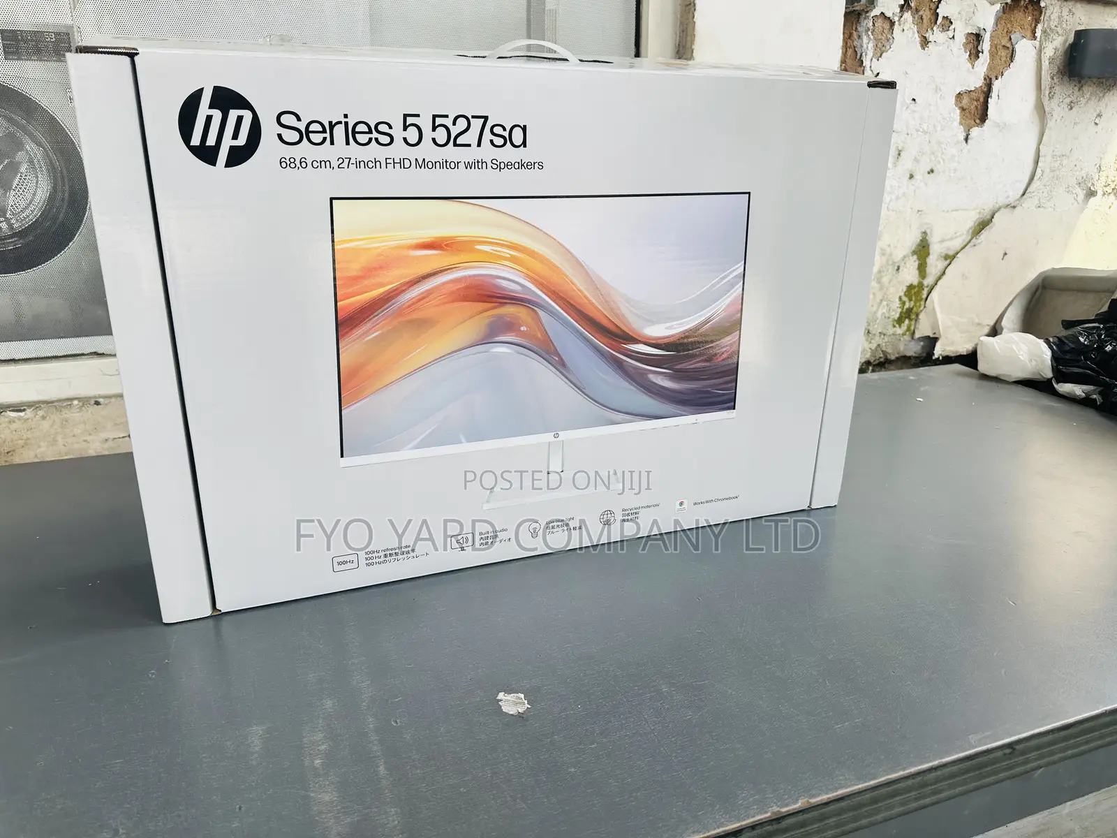 Vibrant Colors From Hp 27 Inch FHD Display Series 5 Monitor