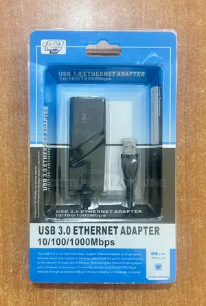 Usb 3.0 Ethernet Adapter 10/100/1000mbps to Lan Rj45