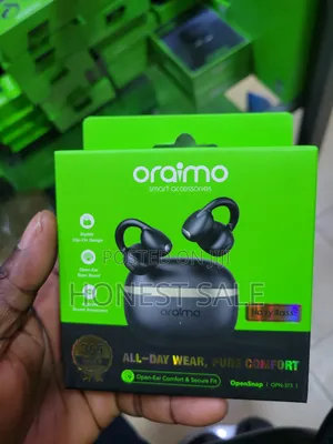 Oraimo Opensnap N Clip-on Open-ear True Wireless Earbuds