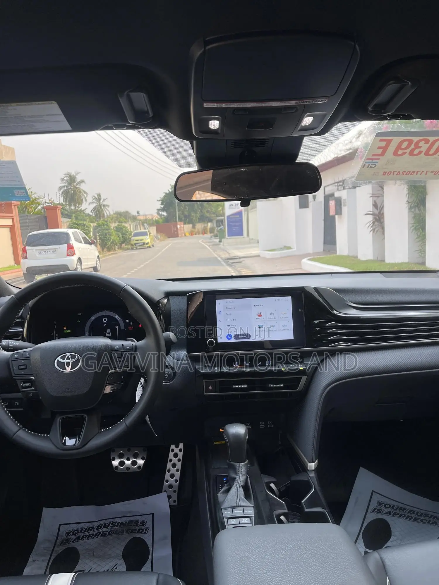New Toyota Camry XLE 2025 Red