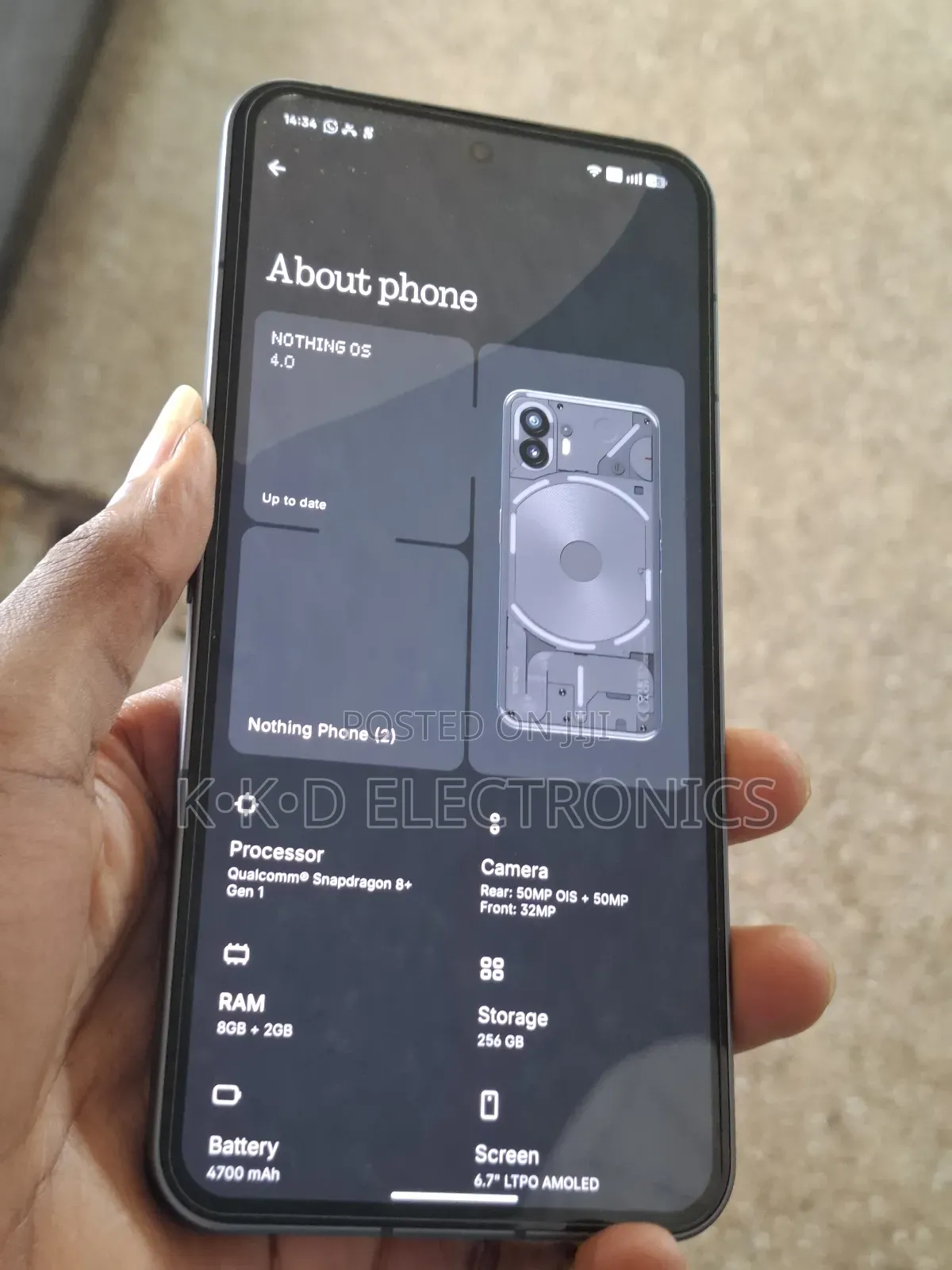 Nothing Phone 2 256 GB Black