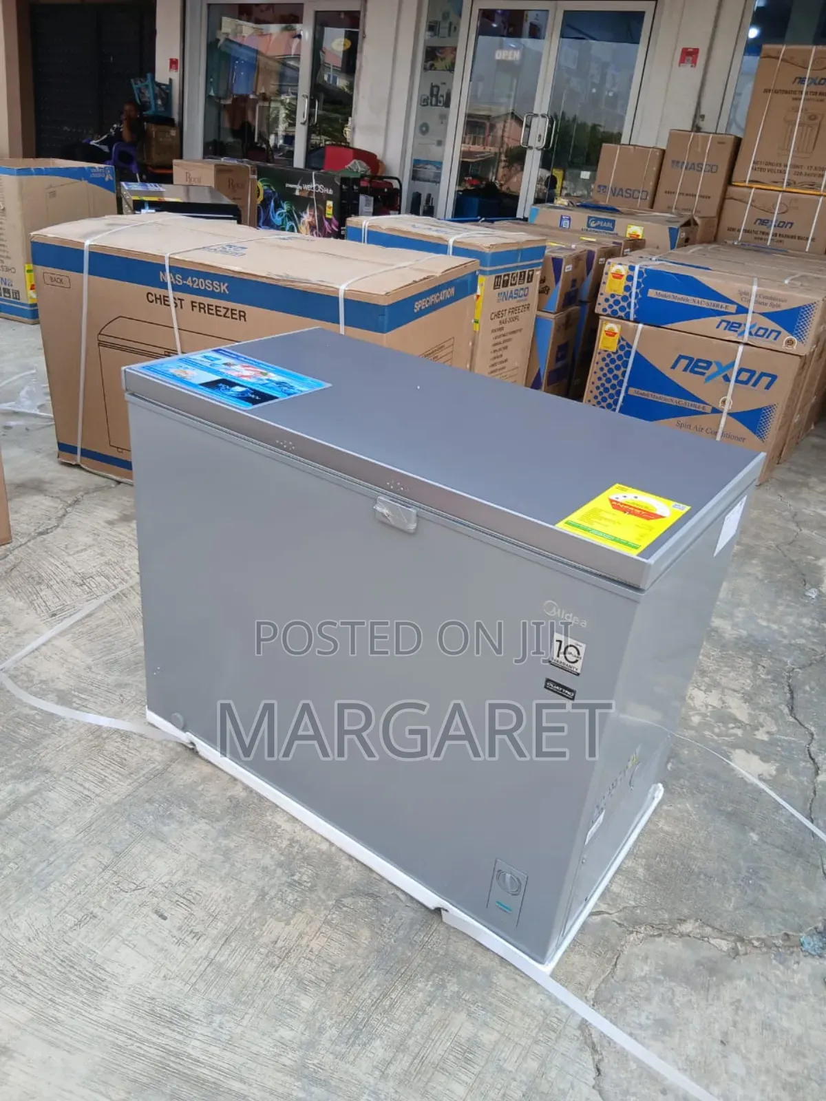 Fine Powerful Compressor Midea 294 Litters Chest Freezer