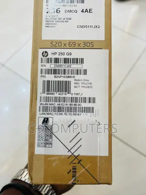 New Laptop HP 15 4GB Intel Celeron SSD 256GB