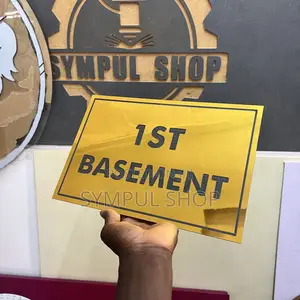 Gold Door Labels