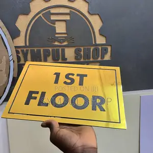 Gold Door Labels