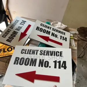 Door Label Engraving
