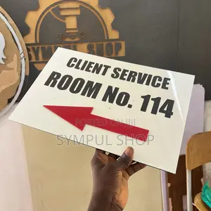 Door Label Engraving