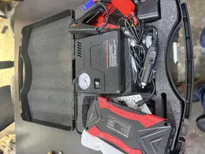 Car Jumper Kits With An Air Compressor And Power Bank Functionality
