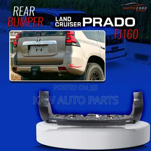 2016,2017,2018,2019,2020,2021 Rear Bumper Toyota Land Cruiser Prado