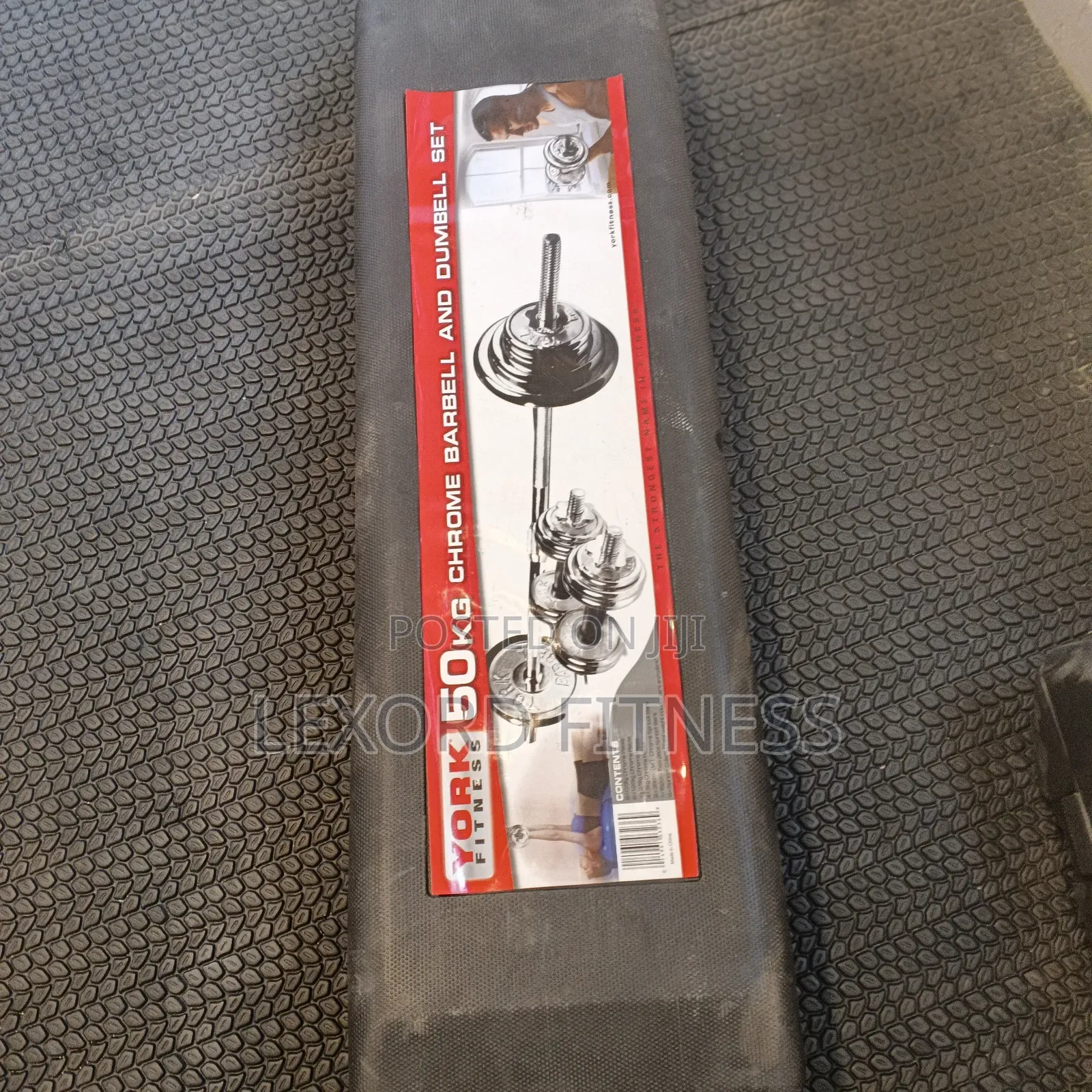 50kg Dumbbells Set With Barbell