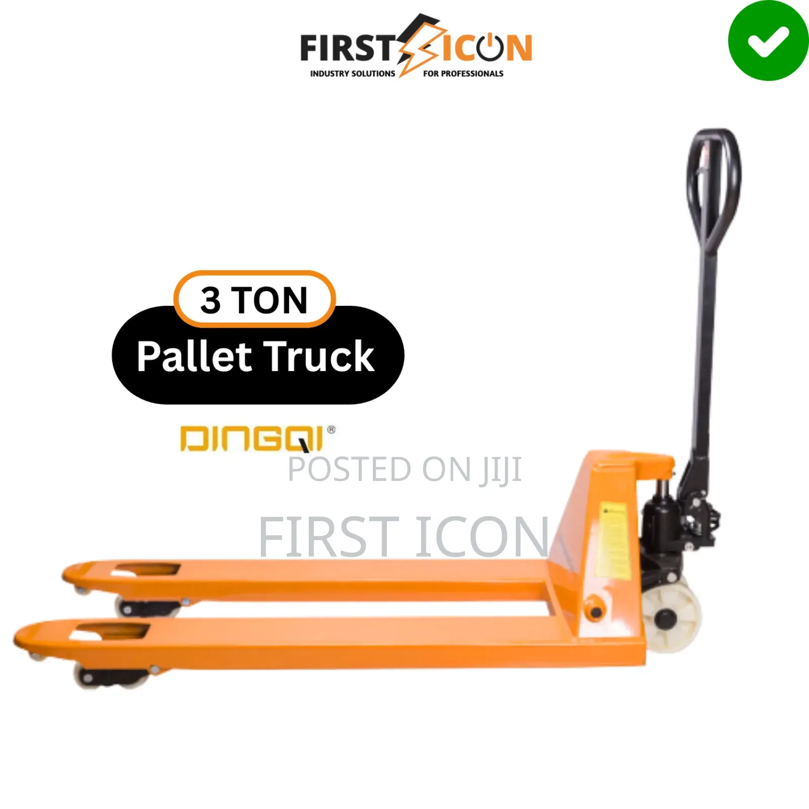 3 Ton High Quality Hand Pallet Truck - Dingqi 713230