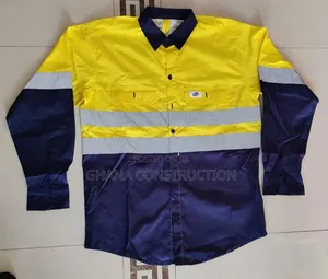 Long Sleeve Mining Shirt Uniform Workwear American Safety