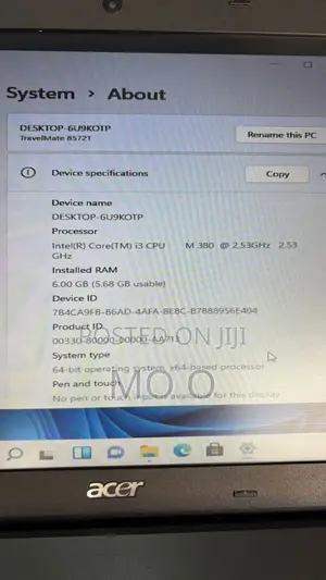 Laptop Acer TravelMate 8572 6GB Intel Core I3 HDD 500GB
