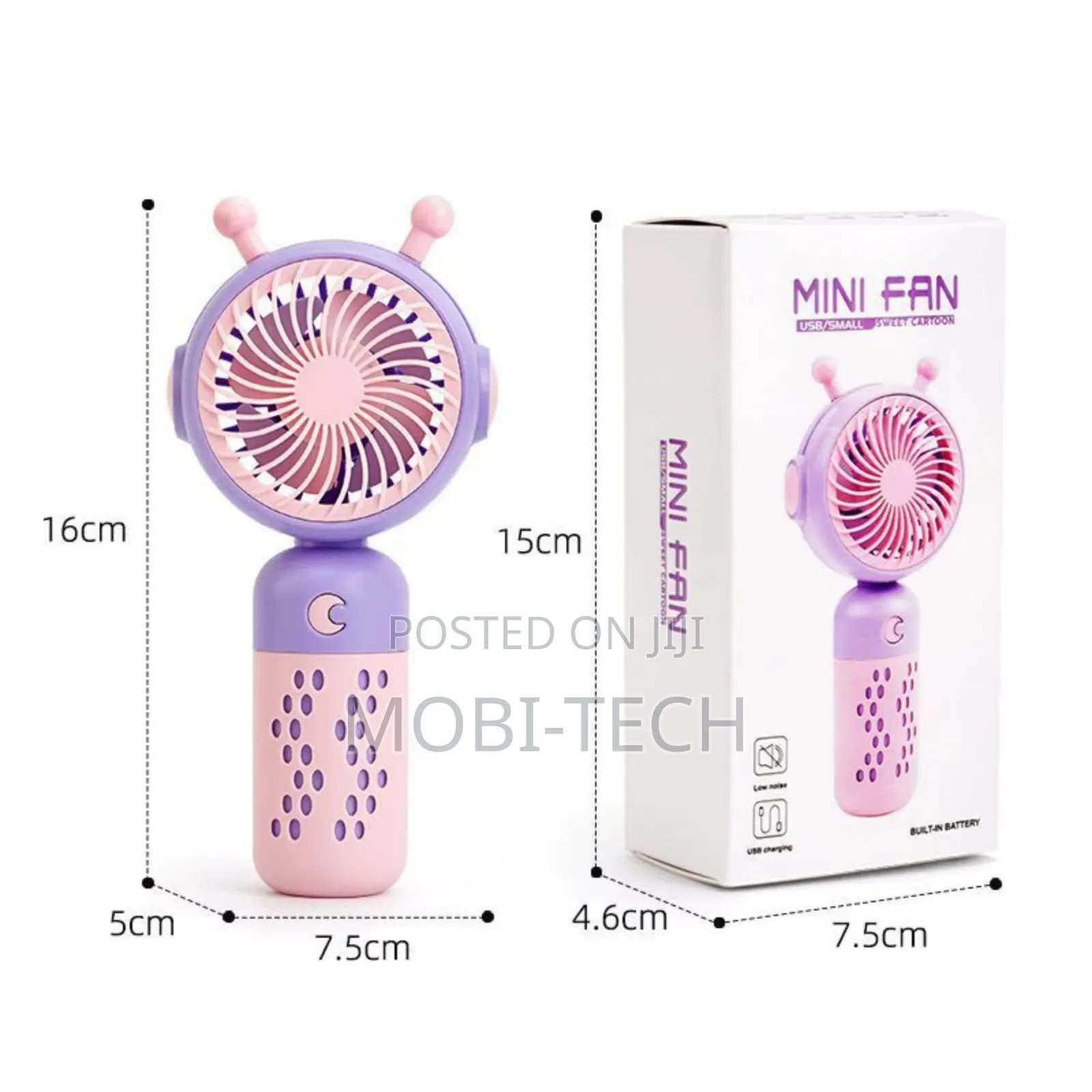 Hand Held Rechargeable Fan