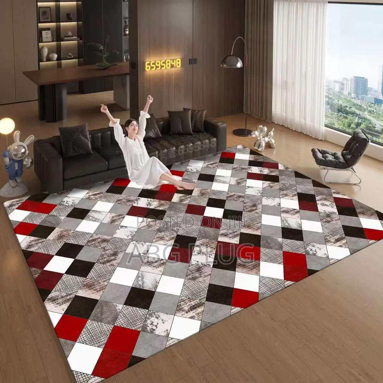 3d Dove Carpet